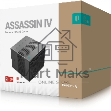 Кулер для процессора DEEPCOOL ASSASSIN IV черный, 120 мм, алюминий/медь, 1700 об/мин, 29.3 дБ, 4 pin, 280 Вт, 164 мм
