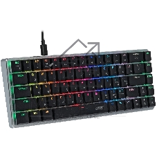 Клавиатура проводная Acer OKW302 (ZL.KBDCC.01C), USB, серебристый