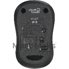 Мышь беспроводная Logitech M240 SILENT графитовый, 4000 dpi, Bluetooth, кнопки - 3