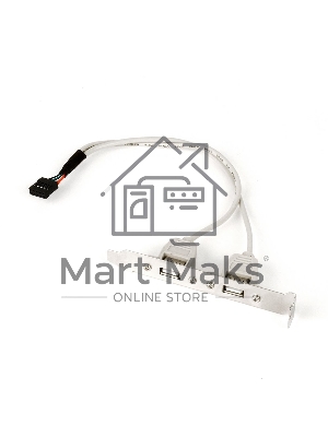 Планка в сист. блок на 2 USB2,0, Gembird 