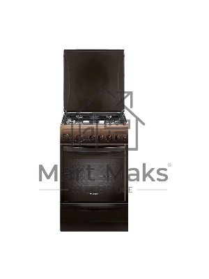 Плита газовая Gefest ПГ 5100-03 0001 коричневый, конфорок 4 шт, духовка 52 л, 50 см x 85 см x 58.5 см