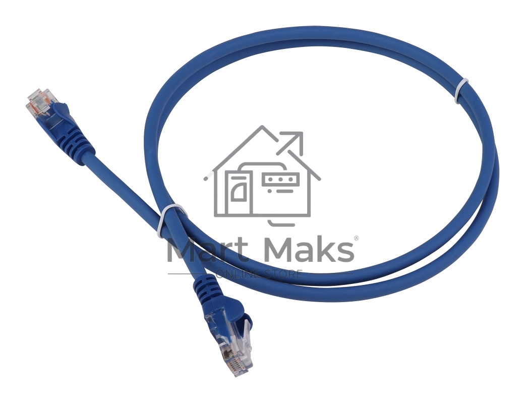 Патч-корд LANMASTER LSZH UTP кат.5e, 1.0 м, зеленый