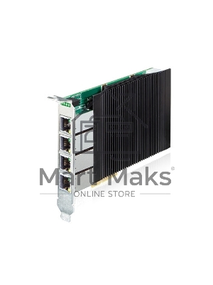 Сетевой адаптер PLANET 4-Port 10/100/1000T 802.3at PoE+ PCI Express Server Adapter (120W PoE budget, PCIe x4, -10 to 60 C, Intel Ethernet Controller)