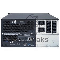Источник бесперебойного питания APC Smart-UPS SUA5000RMI5U / 5000ВА / 4000Вт / 2 х IEC 320 C19 (компьютерная), 8 х IEC 320 C13 (компьютерная)
