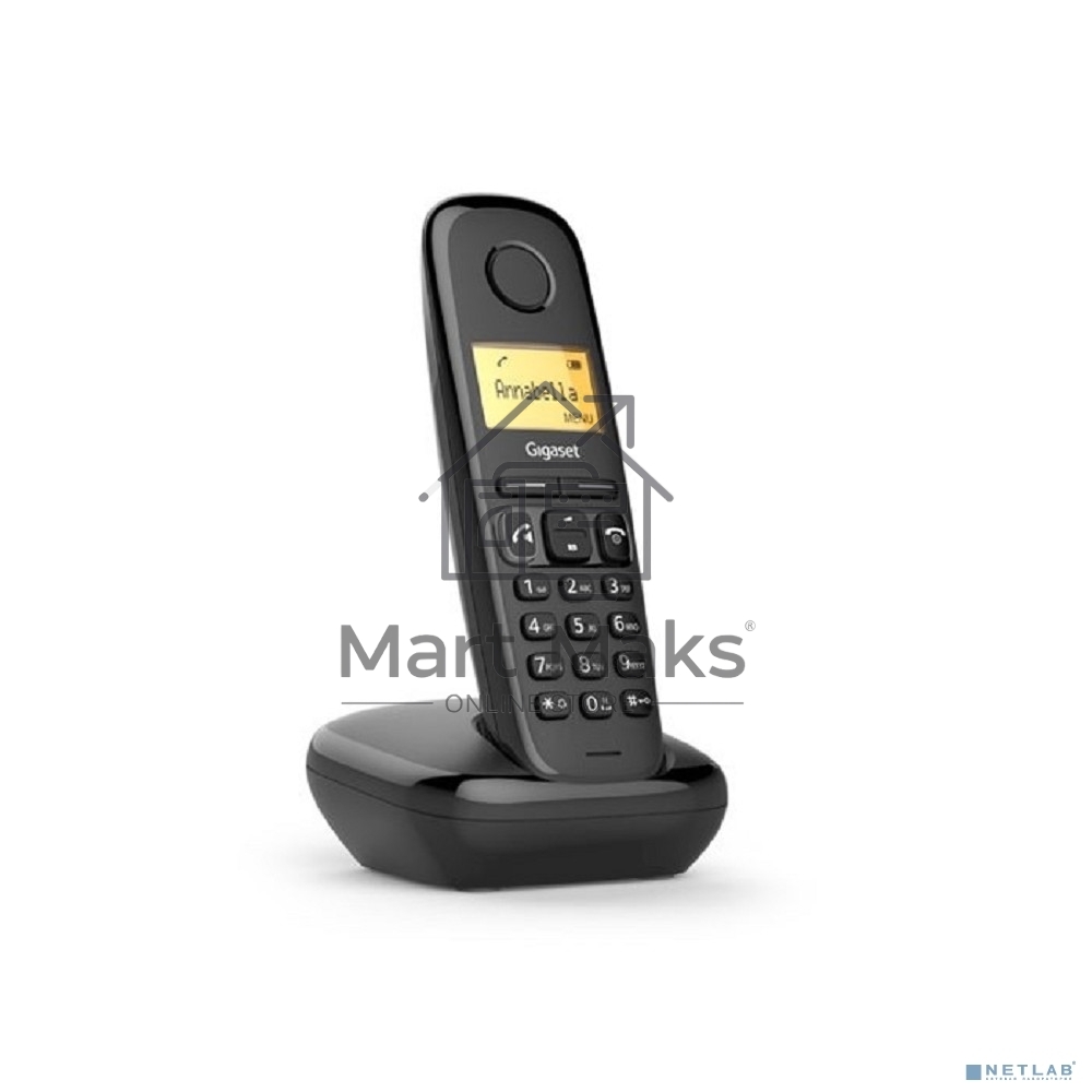 Радиотелефон Dect Gigaset A270 SYS RUS черный АОН
