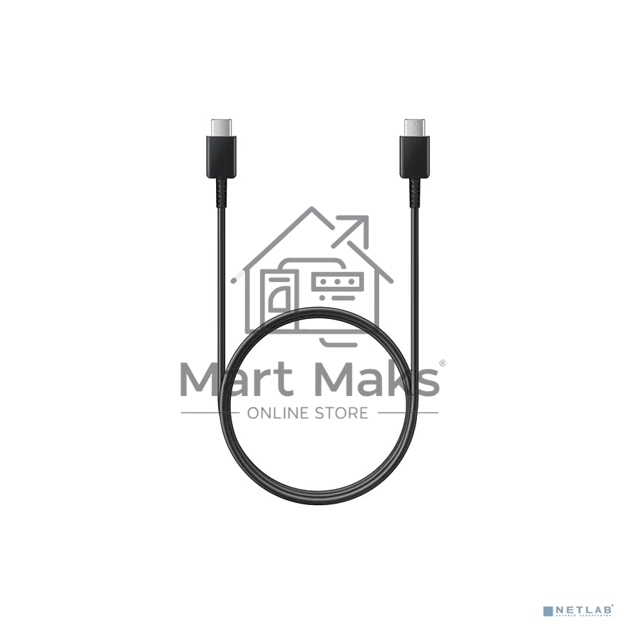 Кабель Samsung EP-DA705BBRGRU USB Type-C (m) USB Type-C (m) 1м черный (упак.:1шт)