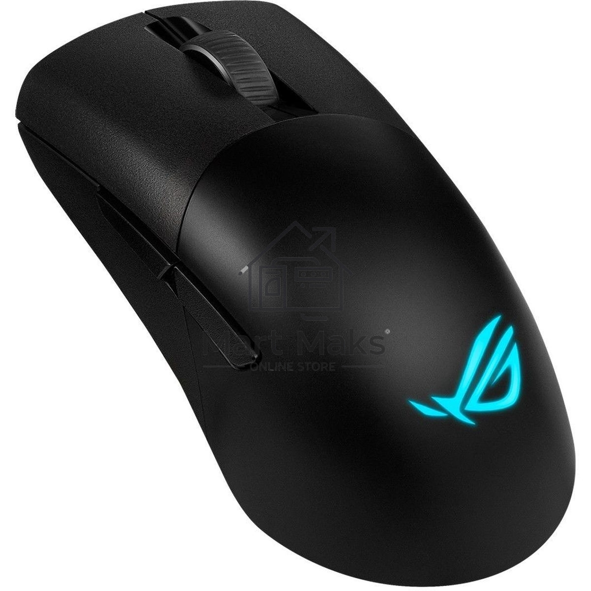 Мышь беспроводная/проводная ASUS ROG Keris Wireless AimPoint черный, 36000 dpi, радиоканал, Bluetooth, USB, кнопки - 5