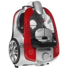 Пылесос Sharp ECNB16RR красный/серебристый, 320/1600 Вт, уборка сухая, пылесборник контейнер 1 л