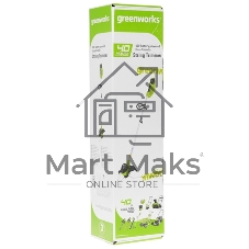 Триммер аккумуляторный GREENWORKS G40LT30, 40 В, 4 Ач без аккумулятора, без ЗУ
