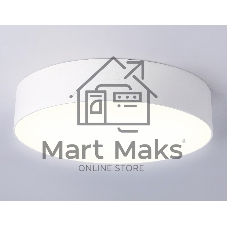 Потолочный светодиодный светильник Ambrella light FV5523 WH белый LED 35W 3000K D300*58 (Без ПДУ)