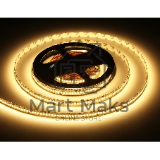 Светодиодная лента Ambrella light GS3401 2835 240Led/ 20W m/ 24V IP20 3000K/ 5000*10*1.2mm (2 конт.)