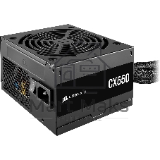 Блоки питания/ Power Supply Corsair CX550, Model RPS0127, 550W 80+ Bronze (ATX, 2.31, Non-modular, 1x24(20+4)pin, 1xCPU 8(4+4)pin, 2xPCIe*2 8(6+2)pin, 3xSATA3, 2xMOLEX4pin, Active, 120x120mm, 150x120x86mm, APFC, Power cable-EU, black)