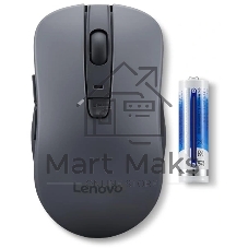 Мышь беспроводная Lenovo WL310 Bluetooth Silent черный оптическая 1600dpi беспров. (GY51Q65621)
