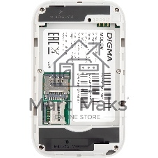 Модем 3G/4G Digma DWR-M300LTE USB Wi-Fi Firewall +Router внешний белый