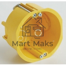 Коробка монтажная Гипрок 68 мм металлические лапки Schneider-electric LEX1450414R