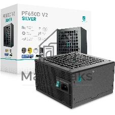 Блок питания Deepcool ATX 650W PF650D V2 80+ silver (20+4pin) APFC 120mm fan 3xSATA RTL