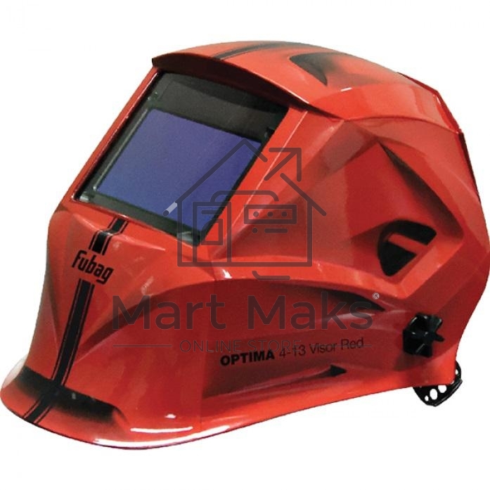 Маска сварщика FUBAG Хамелеон OPTIMA 4-13 Visor Red  зона обзора 100 х 65 мм