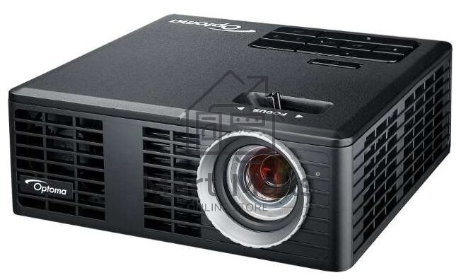 Проектор Optoma ML750e (DLP, LED, WXGA 1280x800, 700Lm, 15000:1, HDMI, USB, MHL, MicroSD, 1x1W speaker, 3D Ready, led 20000hrs, Black, 0.38kg)