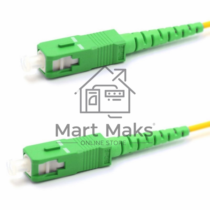 Патч-корд оптический соединительный (SM), 9/125 (OS2), SC/APC-SC/APC, (Simplex), LSZH, 2м