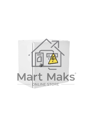 Шкаф ЭКОНОМ уличный всепогодный настенный укомплектованный (В400 Ш400 Г250), комплектация T2-IP65