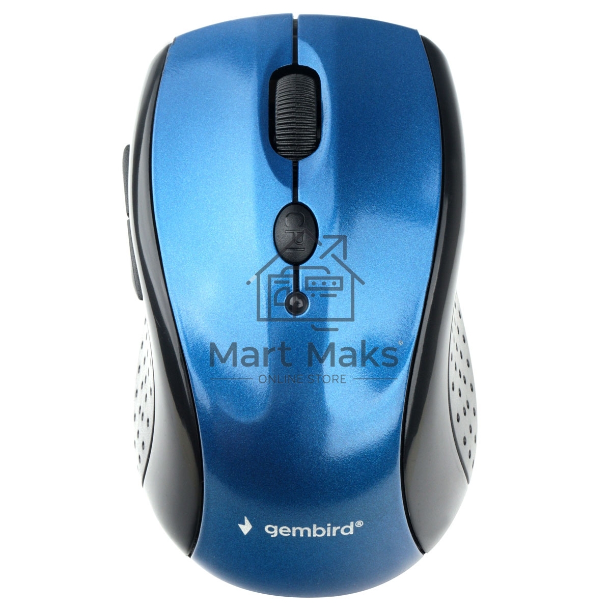 Мышь беспроводная Gembird MUSW-425 синий, 2400 dpi, радиоканал, USB, кнопки - 6
