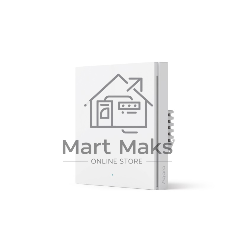 Умный выключатель одноклавишный Aqara Smart Wall Switch H1 (WS-EUK01)