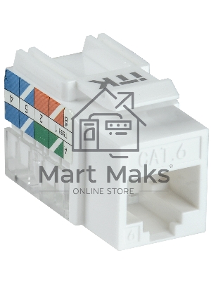 Модуль ITK Keystone Jack кат. 6 UTP 110 IDC 90 град. ITK Модуль Keystone Jack кат. 6 UTP 110 IDC 90 град.