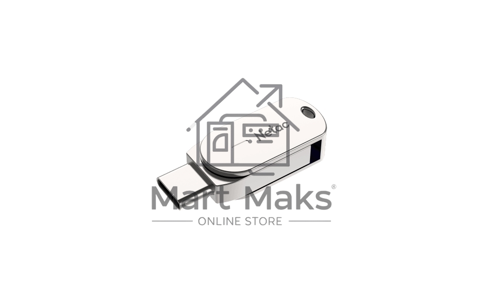Флешка USB R/W R/W Netac USB Drive U785C USB3.0+TypeC 64GB, retail version
