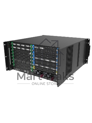 Шасси презентационного коммутатора F4 в кофре (До 32 входов 2K60p и 24 выходов 2K60p)