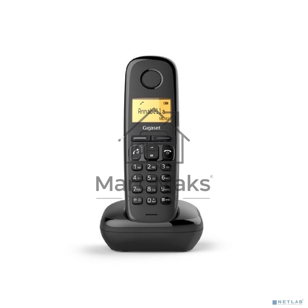 Радиотелефон Dect Gigaset A270 SYS RUS черный АОН