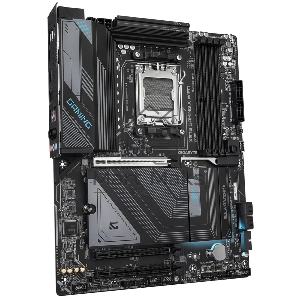 Материнская плата Gigabyte X870 GAMING X WIFI7, AM5, AMD X870, 4xDDR5, 4xSATA, 3xM.2, 1xPCI-E 5.0 x16, 2xPCI-E 3.0 x1, 1xHDMI, 1xUSB-C (DP), 1x 2.5Gb LAN, 4xUSB-A 2.0, 3xUSB-A 3.2 Gen 1, 1xUSB-A 3.2 Gen 2, 2xUSB-C 3.2 Gen 2 (USB4), 3x3.5 мм, 7.1, ATX