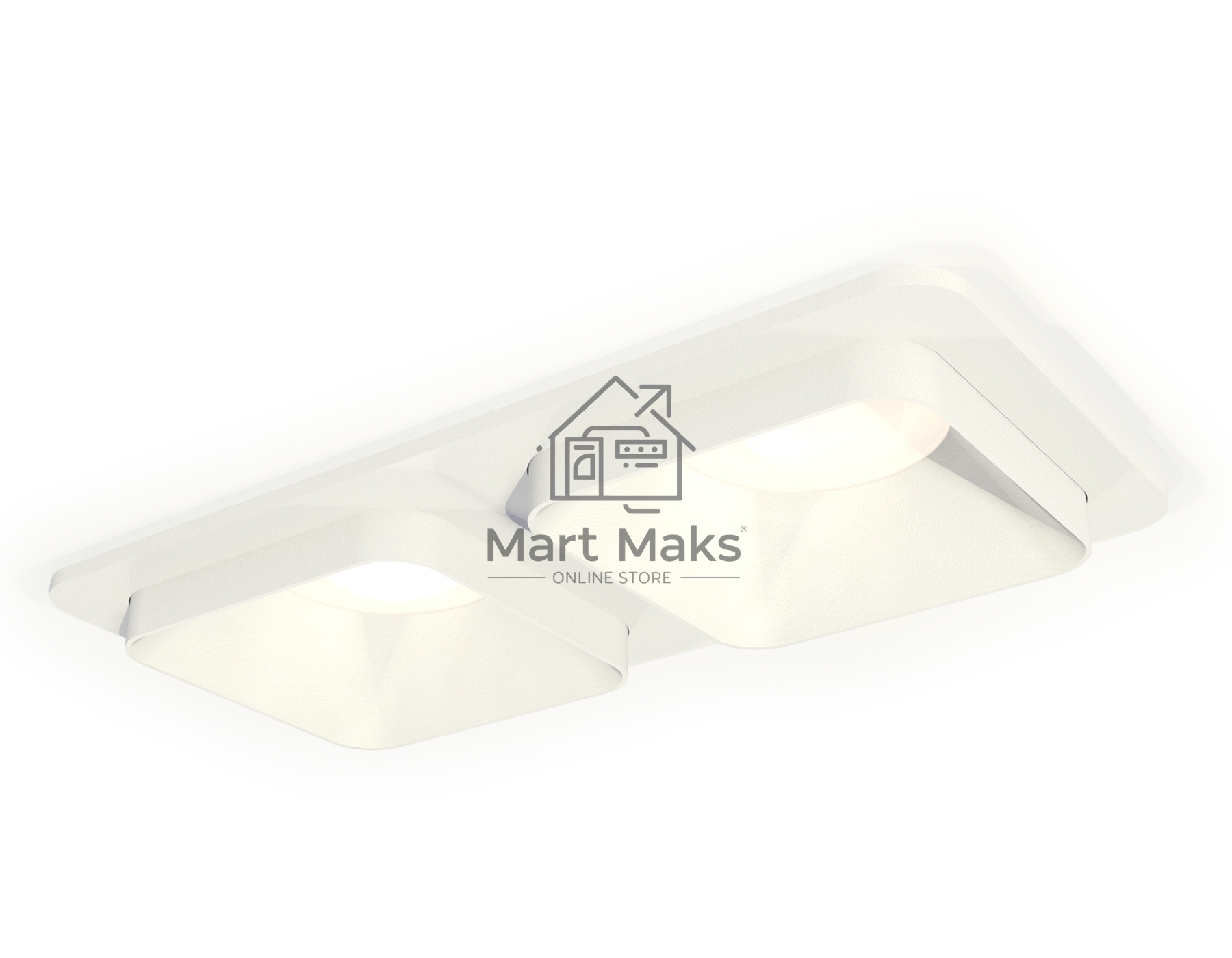 Комплект встраиваемого светильника Ambrella light XC7905001 SWH белый песок MR16 GU5.3 (C7905, N7701)