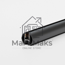 Mini Magnetic Шинопровод накладной Round (черный) (2м) 85165/00