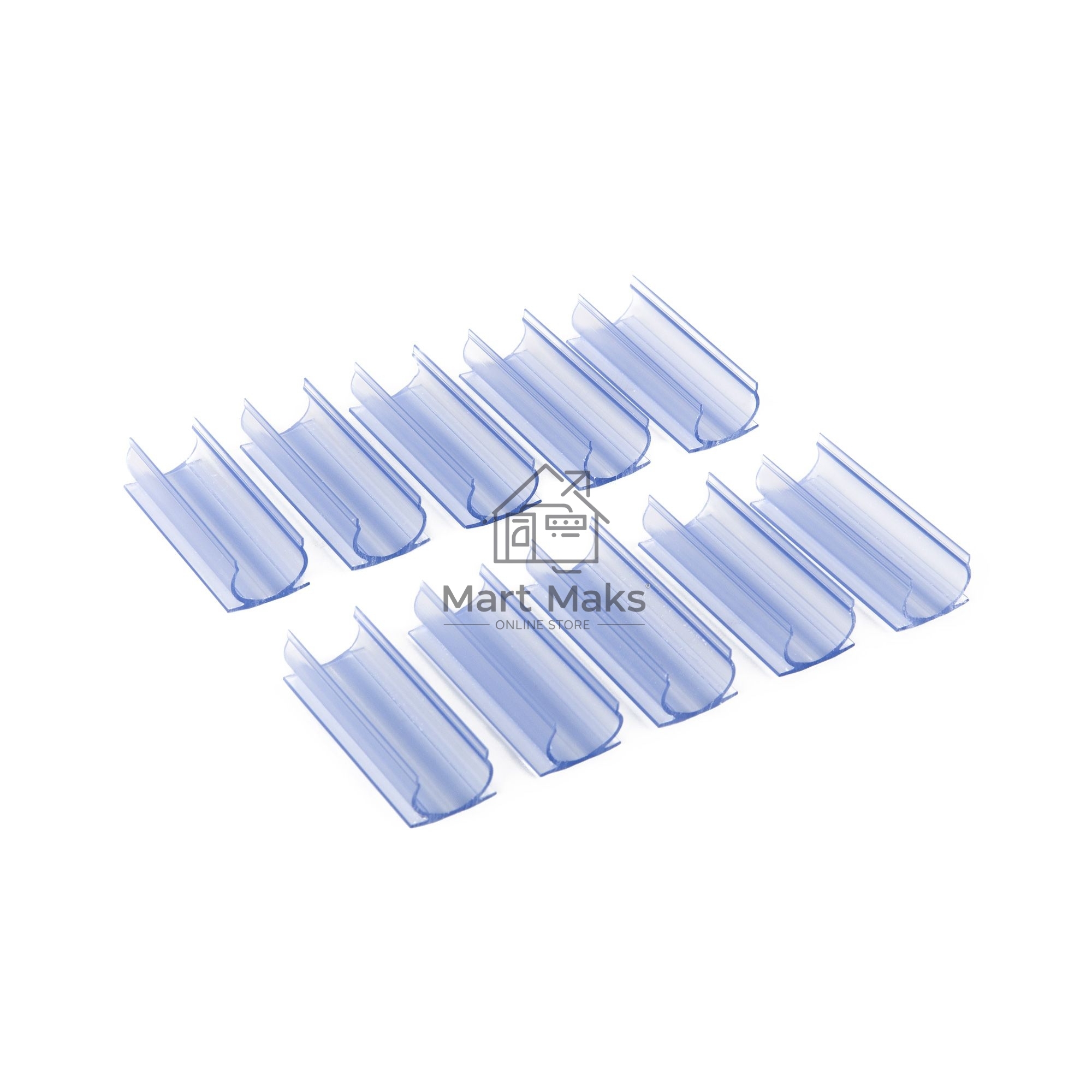 Крепеж для неона 220V 2835 круглого 16мм (10pkt) (Clip 220V 2835 round neon)