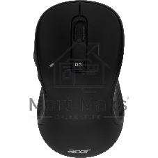 Мышь беспроводная Acer OMR303 черный, 1600 dpi, радиоканал, USB, кнопки - 6