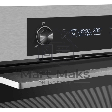 Шкаф духовой электрический Maunfeld AEOH60102S, 60л, дверца с 3 стеклами, нержавеющая сталь