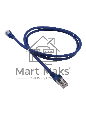 Патч-корд LANMASTER LSZH FTP кат.5e, 3.0 м, синий