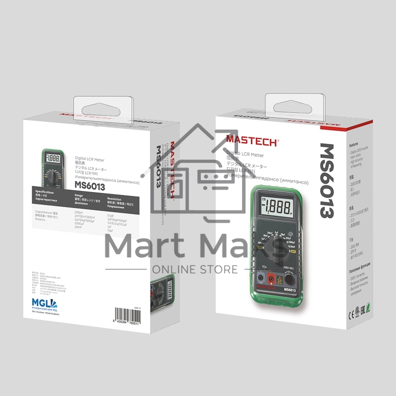 Измеритель емкости конденсаторов (C-метр) MS6013 MASTECH
