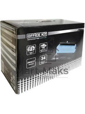 Переплетчик Office Kit B3415TH A4/перф.15л.сшив/макс.120л./метал.пруж. (4.8-14.3мм)