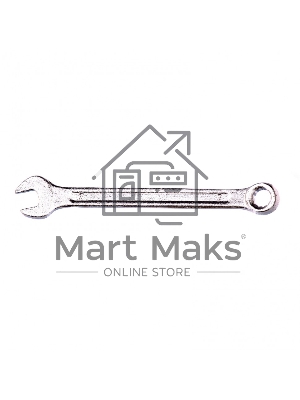 Ключ комбинированный, 7 мм, хромированный Sparta