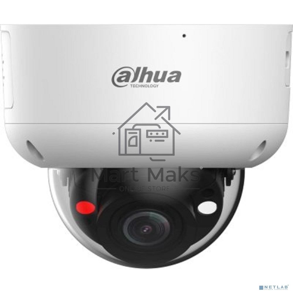 Камера видеонаблюдения IP Dahua DH-IPC-HDBW3449R1P-ZAS-PV-S5 3.6-3.6мм цв. корп.:белый
