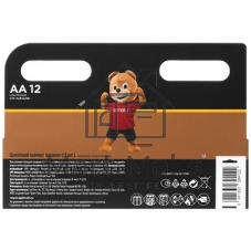 Элемент питания алкалиновый AA/LR6 (блист. 12шт) Professional Opticell 5052005
