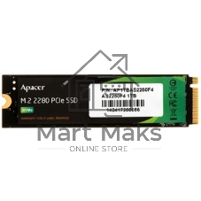 Накопитель SSD M.2 2280 1TB NVMe PCIE 5.0 x4 12000/11800 AP2TBAS2280F4L-1 APACER