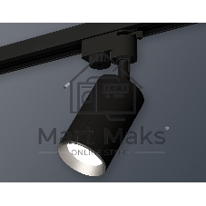 Светильник Ambrella light XT6323004 SBK/PSL черный песок/серебро полированное MR16 GU5.3 (A2521, C6323, N6104)