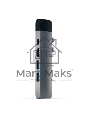 Хаб USB Satechi Aluminum Pro Hub with Ethernet для 2016/2017 MacBook Pro 13” и 15”. серый космос.