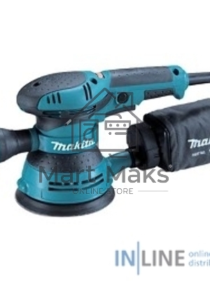 Шлифовальные машины Makita BO5040 ЭШМ,300Вт,ф125мм,12000об\м,ампл-2.8мм,1.4кг,кор,п\сборник,доп.рукоятка