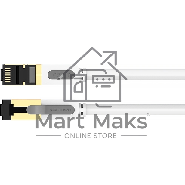 Патч-корд Vention прямой SFTP cat.7 RJ45 - 5м. Серый