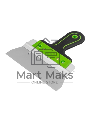 Шпатель фасадный Сибртех, нержавеющая сталь 420S45, 200 мм, двухкомпонентная рукоятка