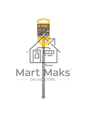 Бур по бетону Denzel цельная крестовая пластина, 12x215 мм, SDS PLUS