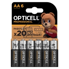 Батарея Opticell Professional LR6 AA (12шт) блистер